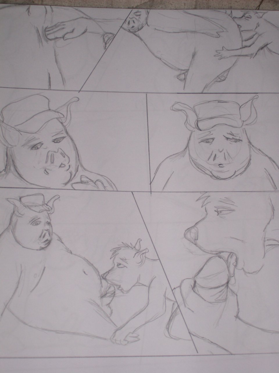 three big pigs and the little bad wolf page 5 full