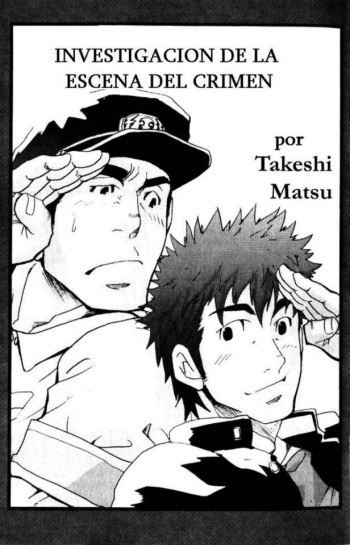 Investigación de la escena del crimen - Yaoi bara - MAtsu takeshi - Spanish cover