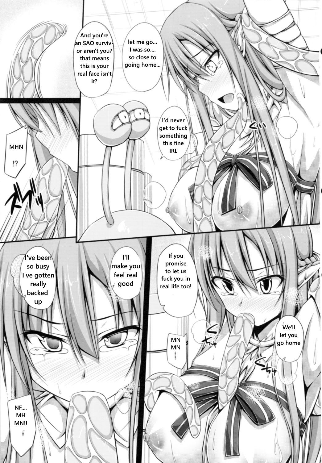 SLAVE ASUNA ONLINE 2 page 8 full