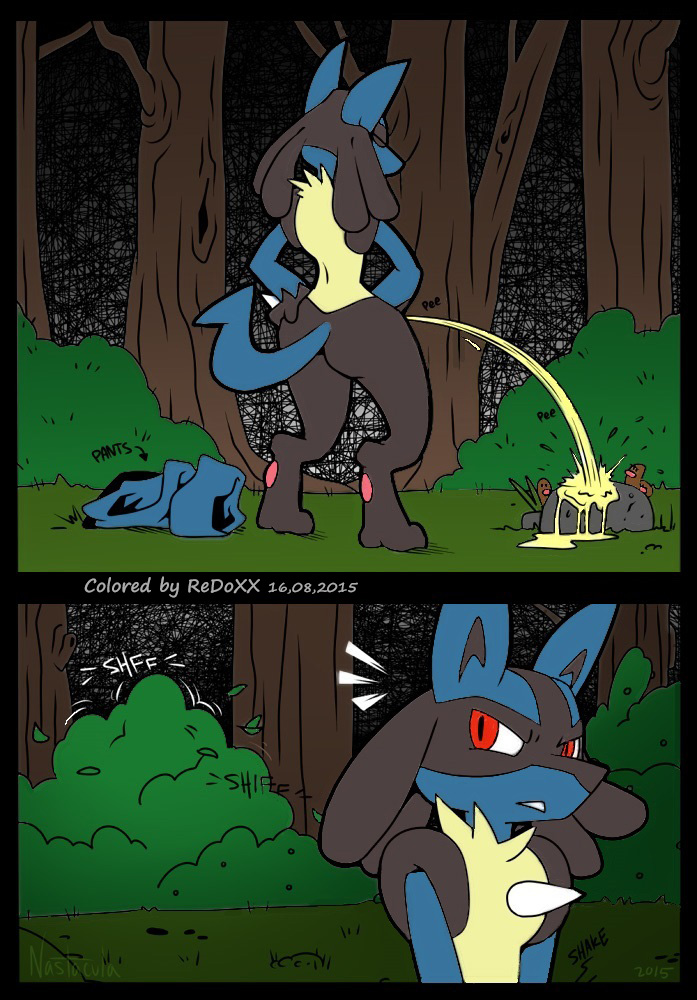 A Wild Lucario Appears page 1 full