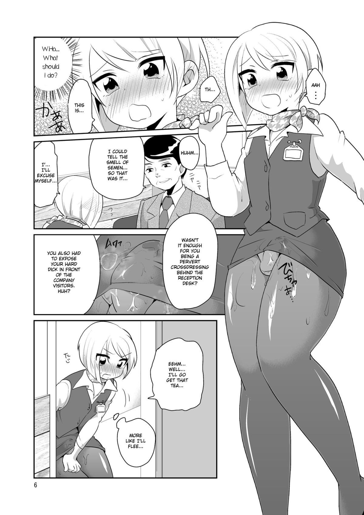 Dosukebe Uketsukejou ♂ | Super Pervy Receptionist ♂ page 7 full