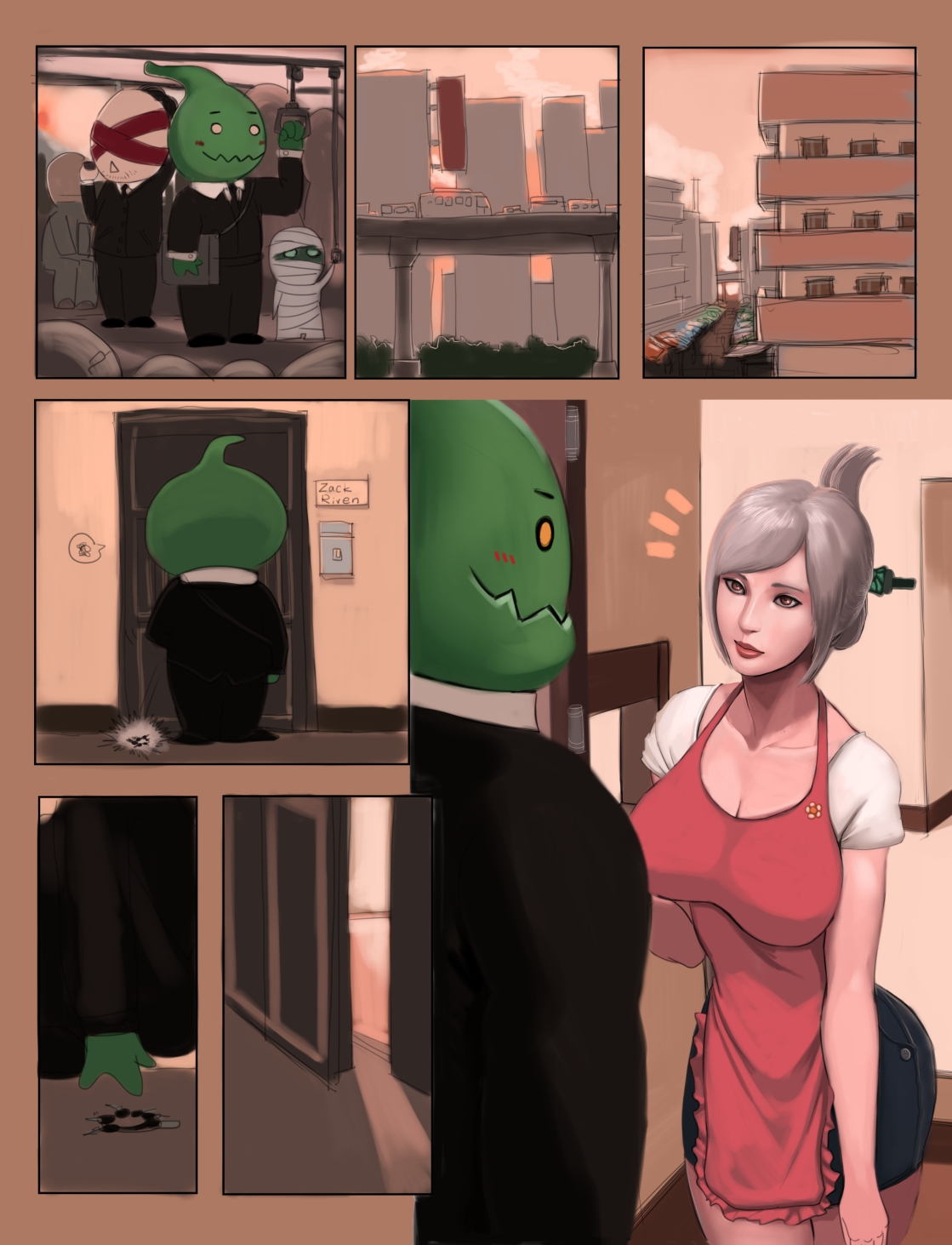 When Riven And Zac Got Married V2 page 1 full