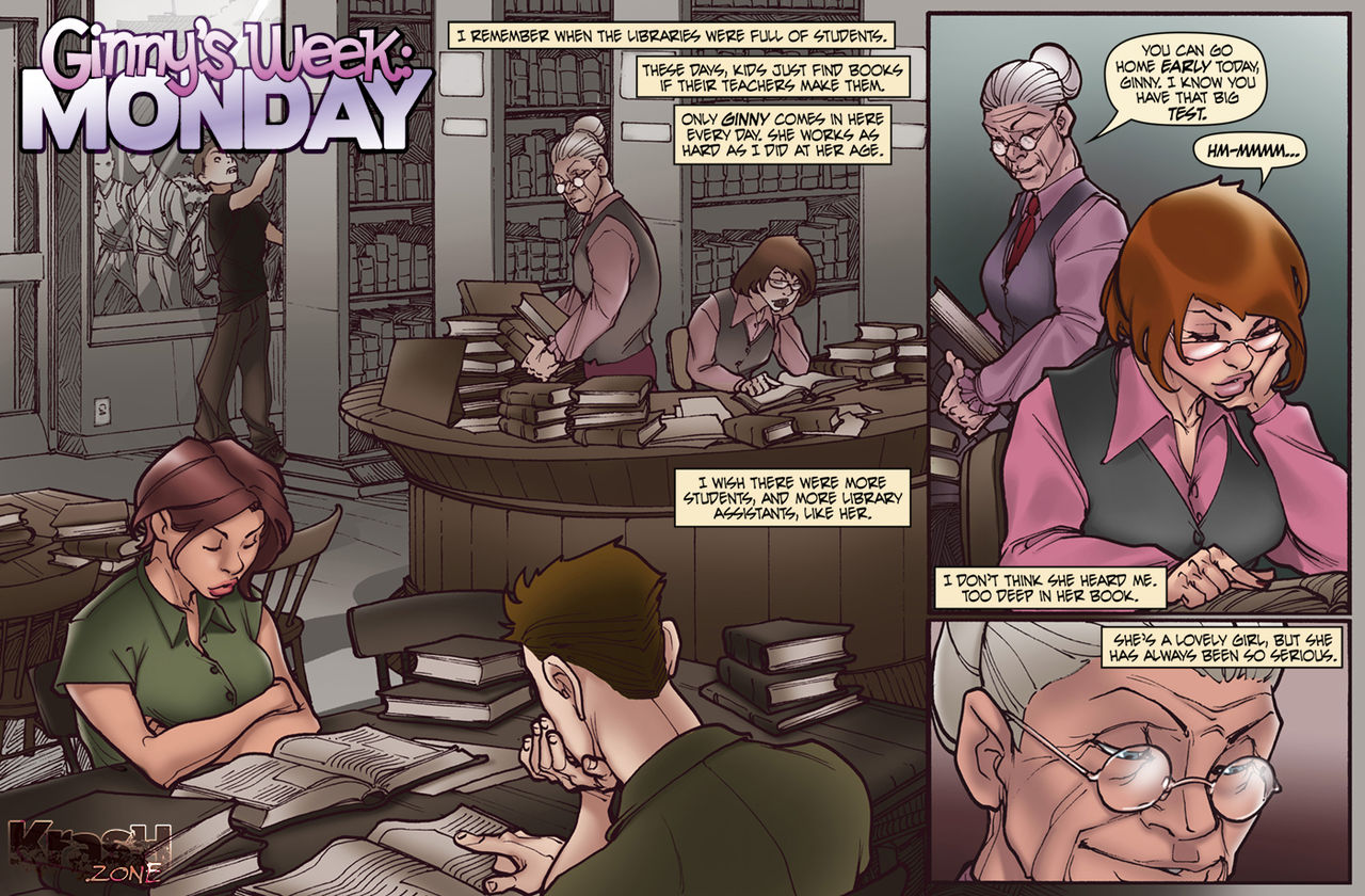 Ginny’s Week: Monday page 1 full