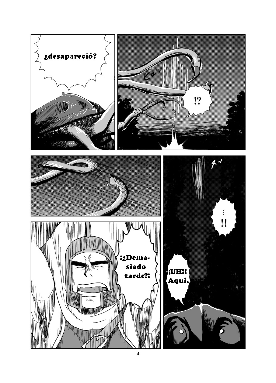 Ken to Mahou to Kaibutsu to  | Warrior page 5 full