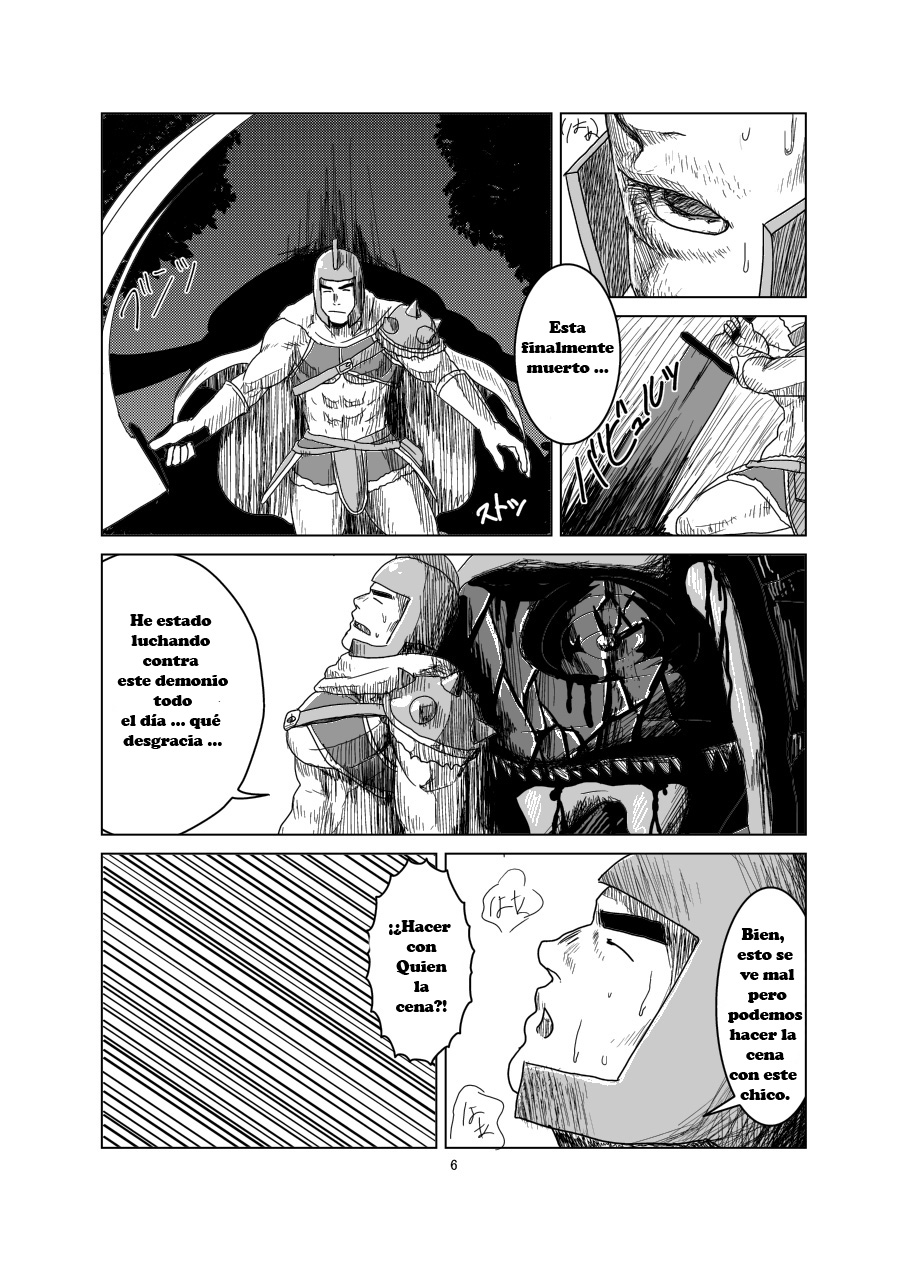 Ken to Mahou to Kaibutsu to  | Warrior page 7 full