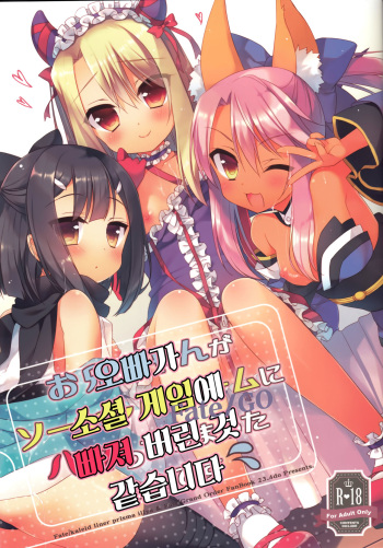 Onii-chan ga Social Game ni Hamatteshimatta you desu cover