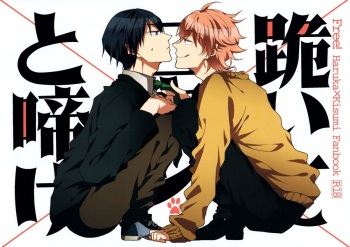Hizamazuite nyan to nake cover