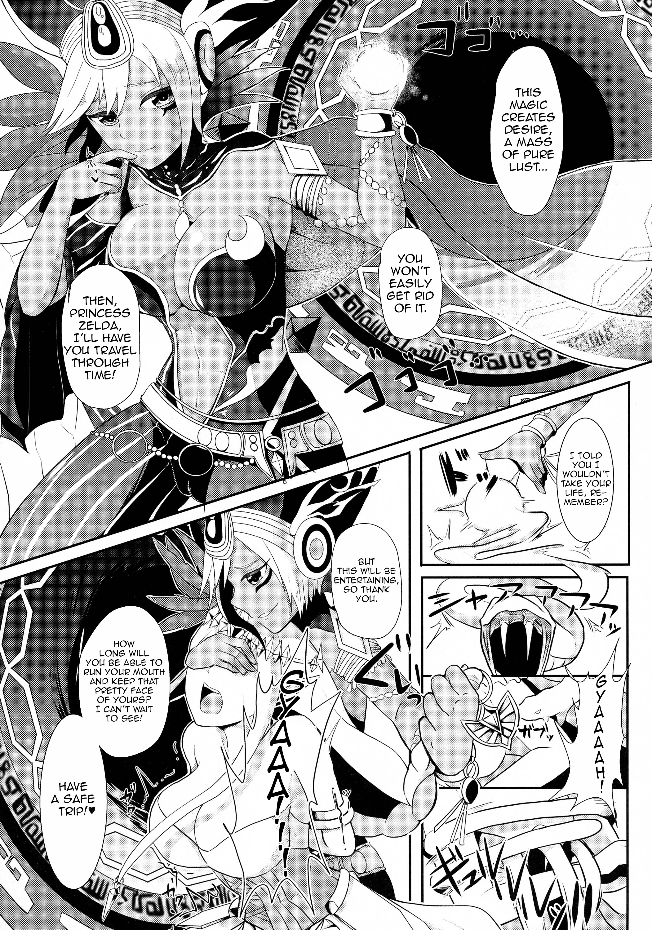 Time Travel - Futanari Princess Zelda is Out of Control! page 8 full