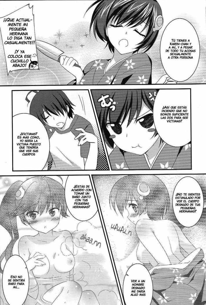 Boku to Karen to Tsukihi ga Shuraba sugiru | Tsukihi, Karen, and I Fight Too Much page 5 full