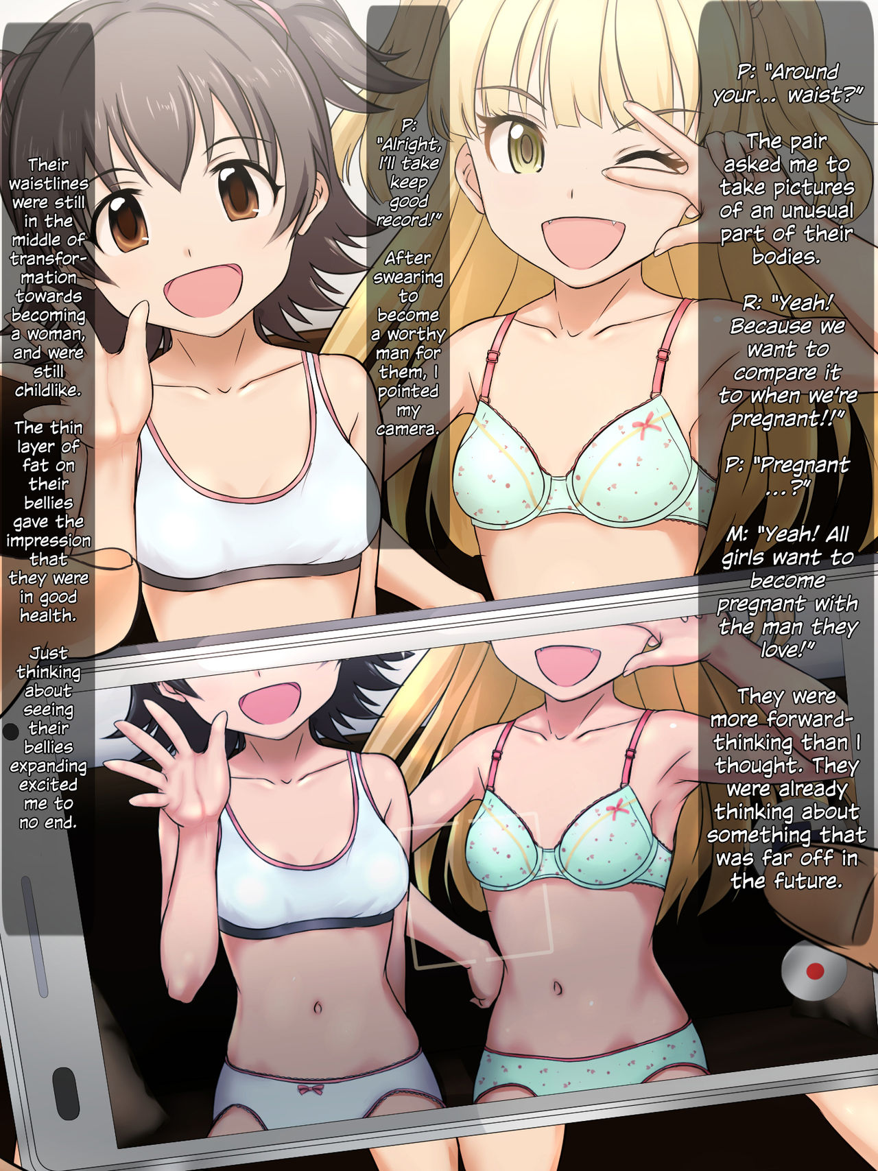 Jougasaki Rika to Akagi Miria no Ninshin Shussan page 4 full