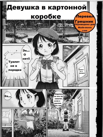 Danbooru Shoujo | Девушка в картонной коробке cover