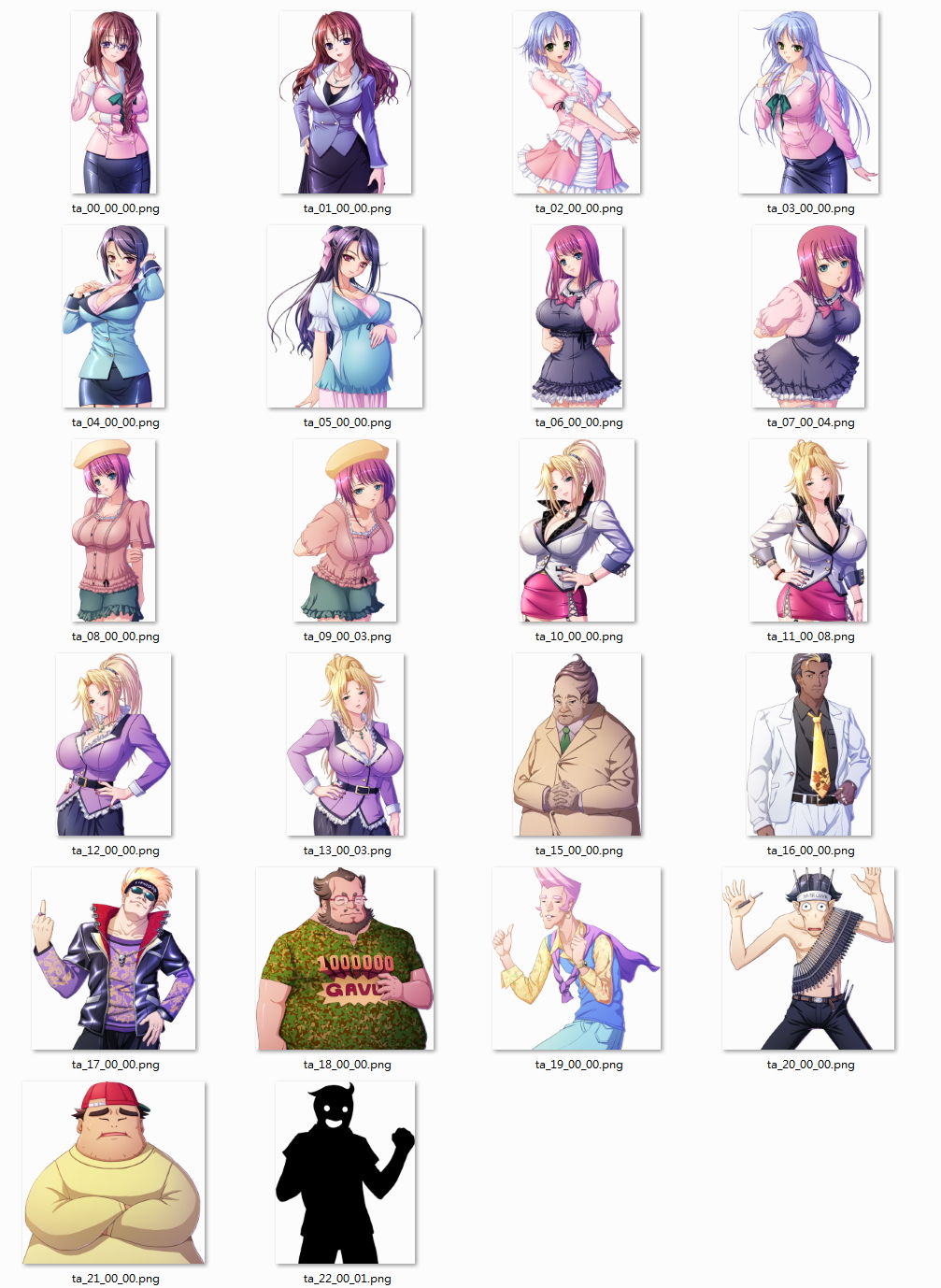 Hadaka no Ousama + Character Set page 2 full