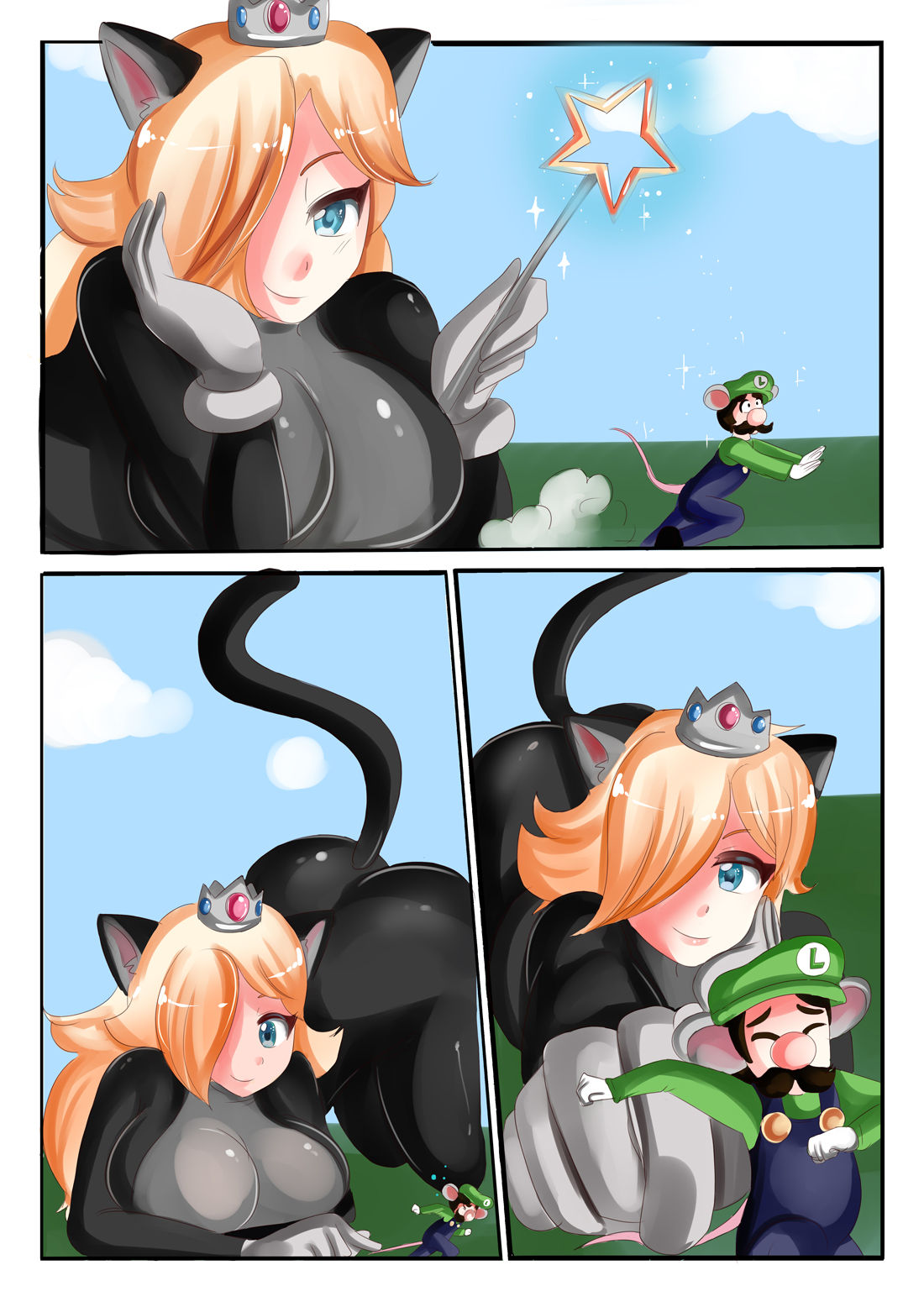 Kitty Rosalina Noms Luigi page 2 full