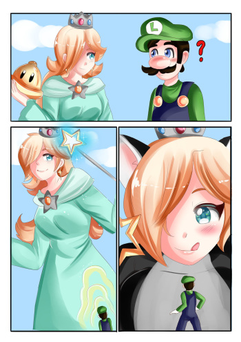 Kitty Rosalina Noms Luigi cover