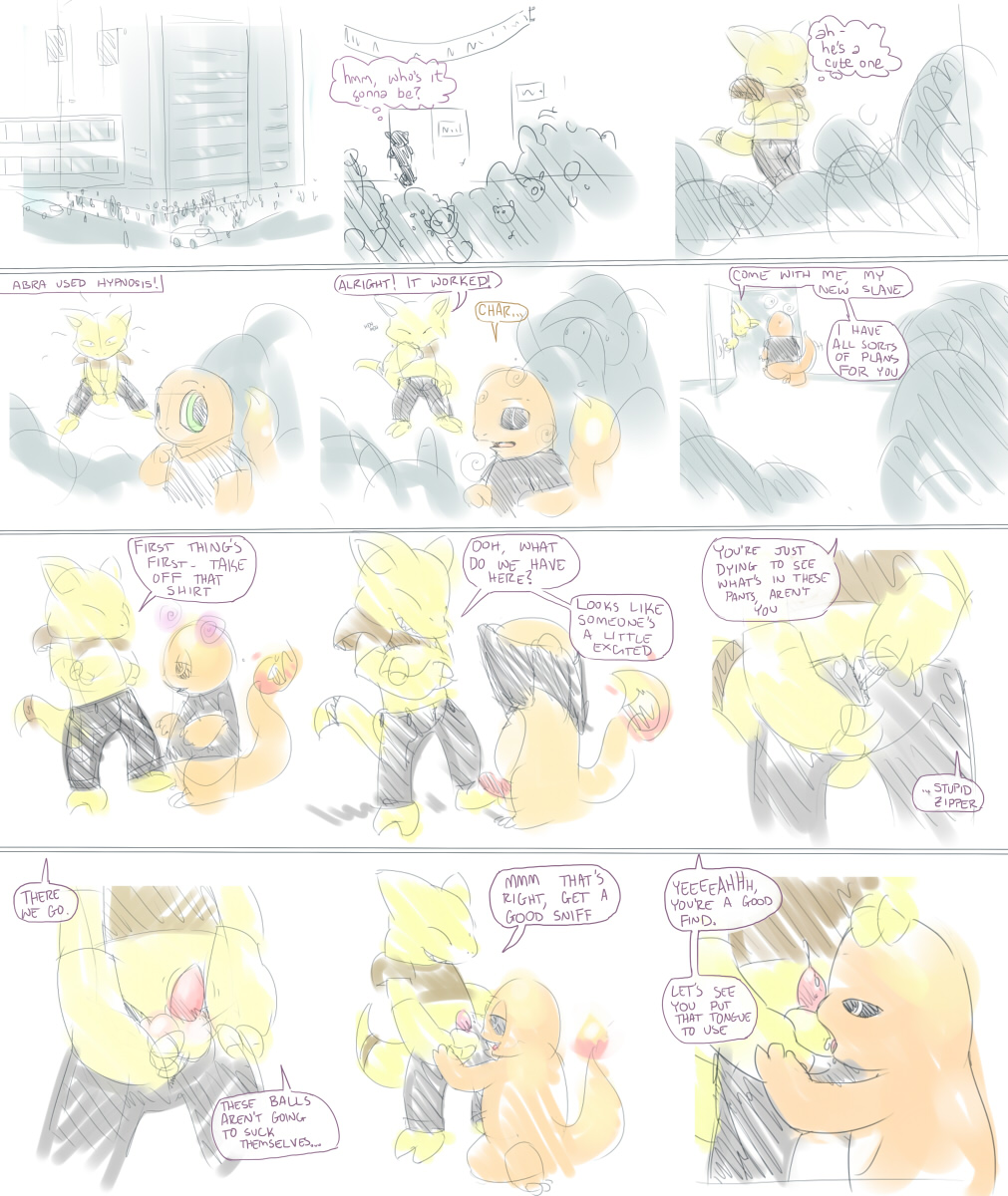 Abra Charmander page 1 full
