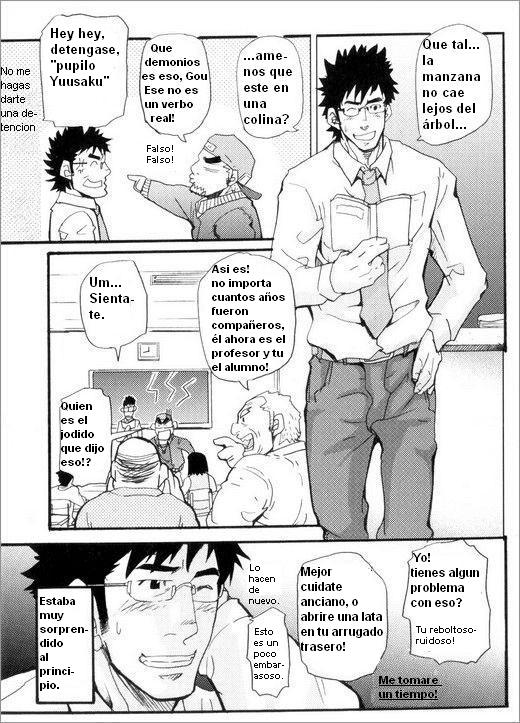 Relación profesor y estudiante - Yaoi bara - MAtsu takeshi - Spanish page 3 full