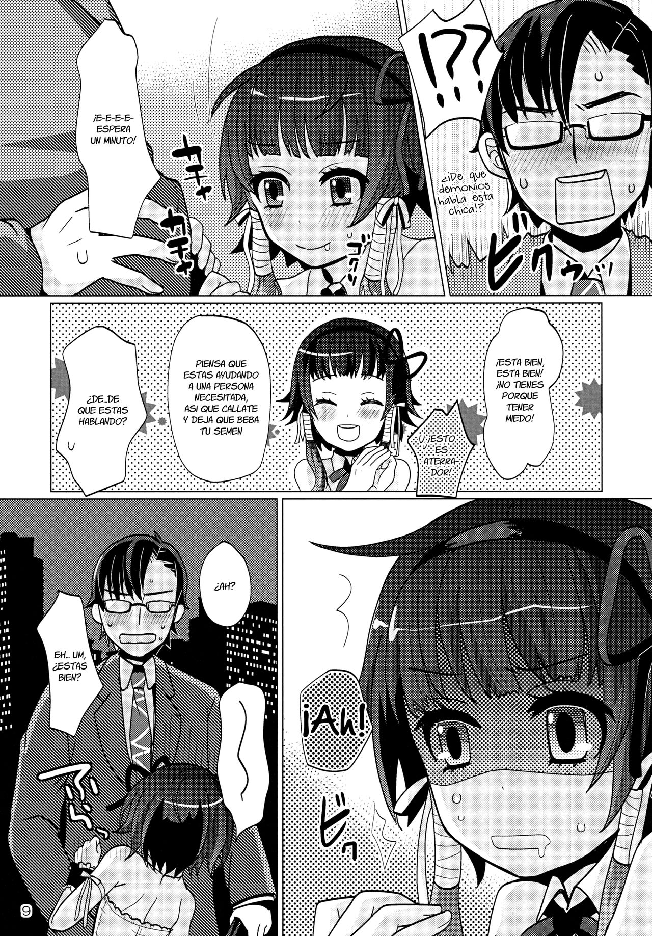 Aruhi Onaka o Sukaseta Shounen Yousei Sylphie o Hirottara page 9 full