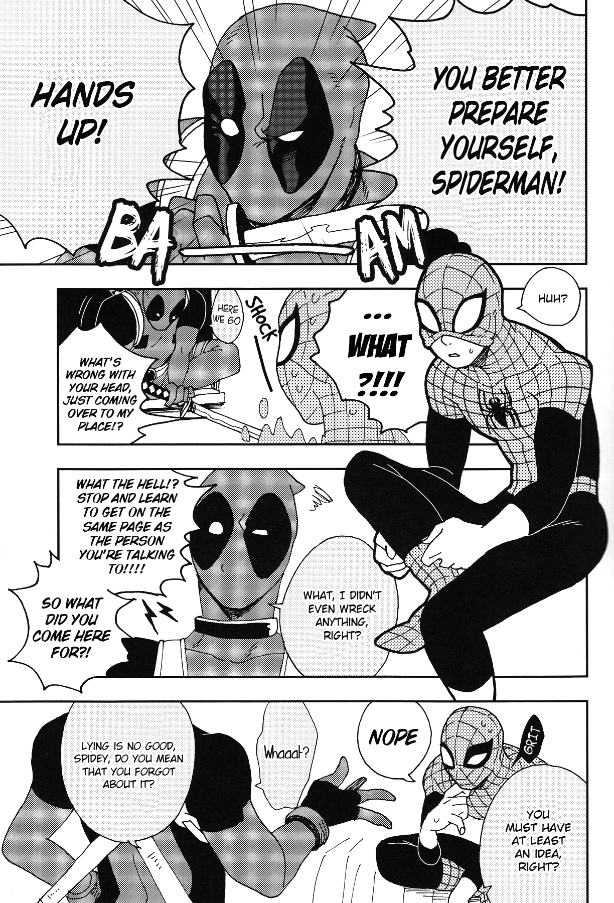 Naughty Spidey page 6 full