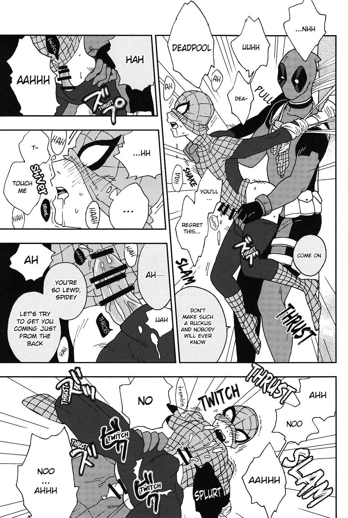 Naughty Spidey page 8 full