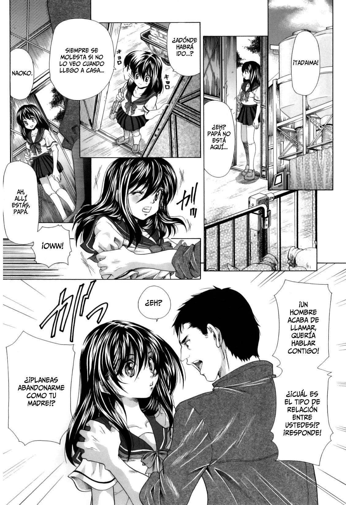 Gifu to Buta ni Okasareta Watashi | Fui violada por mi padrastro y su cerdo page 4 full