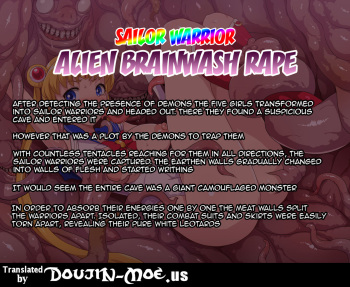 Sailor Senshi Ishukan Sennou | Sailor Warrior Alien Brainwash Rape cover