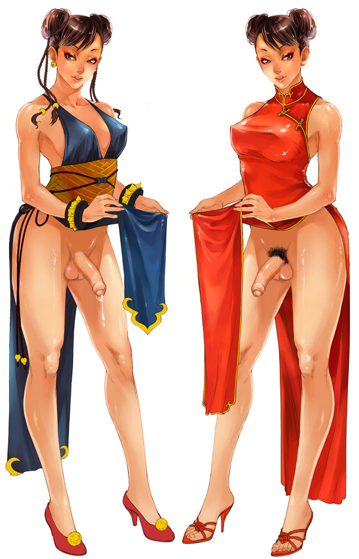 Street Fighter Futanari Collection page 7 full
