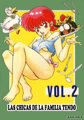 Tendou-ke no Musume-tachi Vol. 2 | Las Chicas de la Familia Tendo Vol. 2 cover