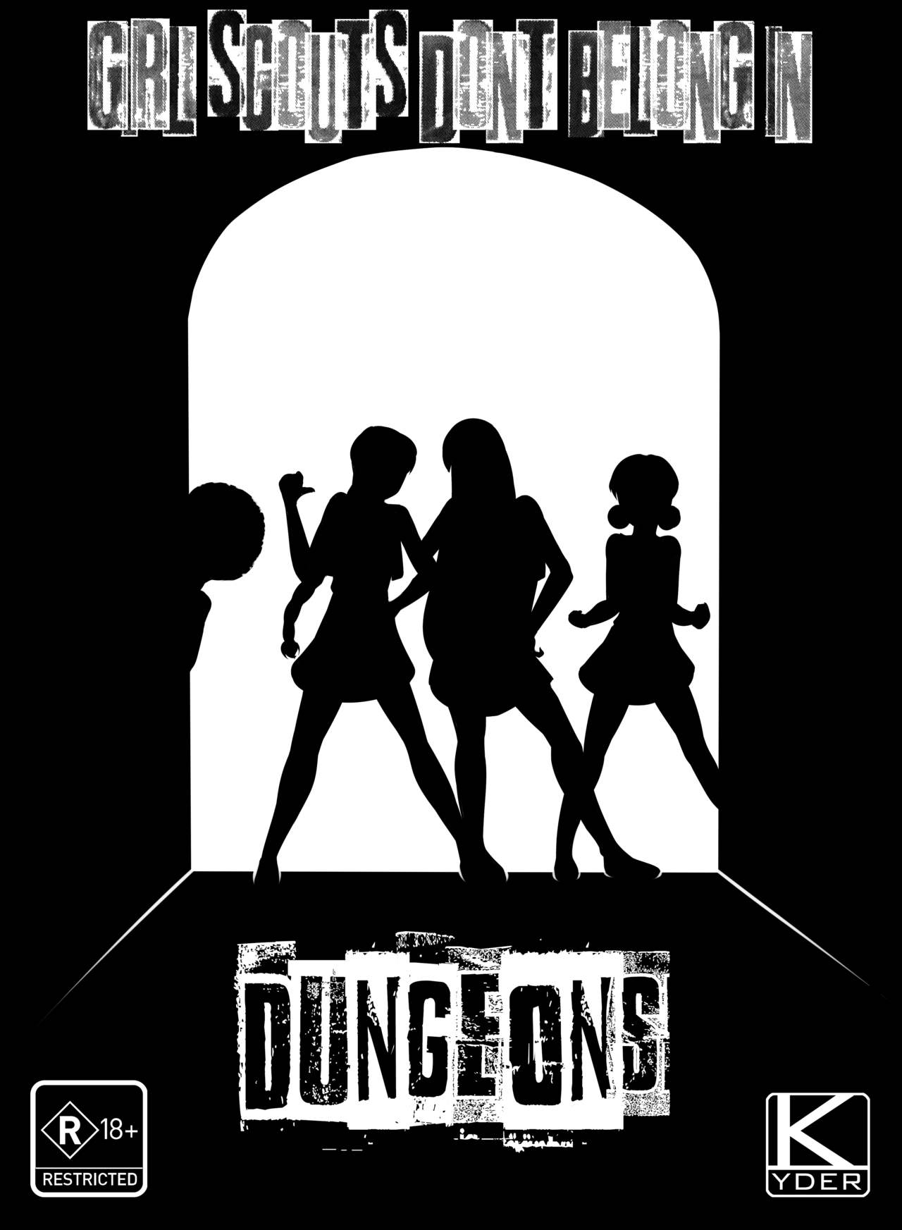 Girl Scouts Don't Belong In Dungeons page 1 full