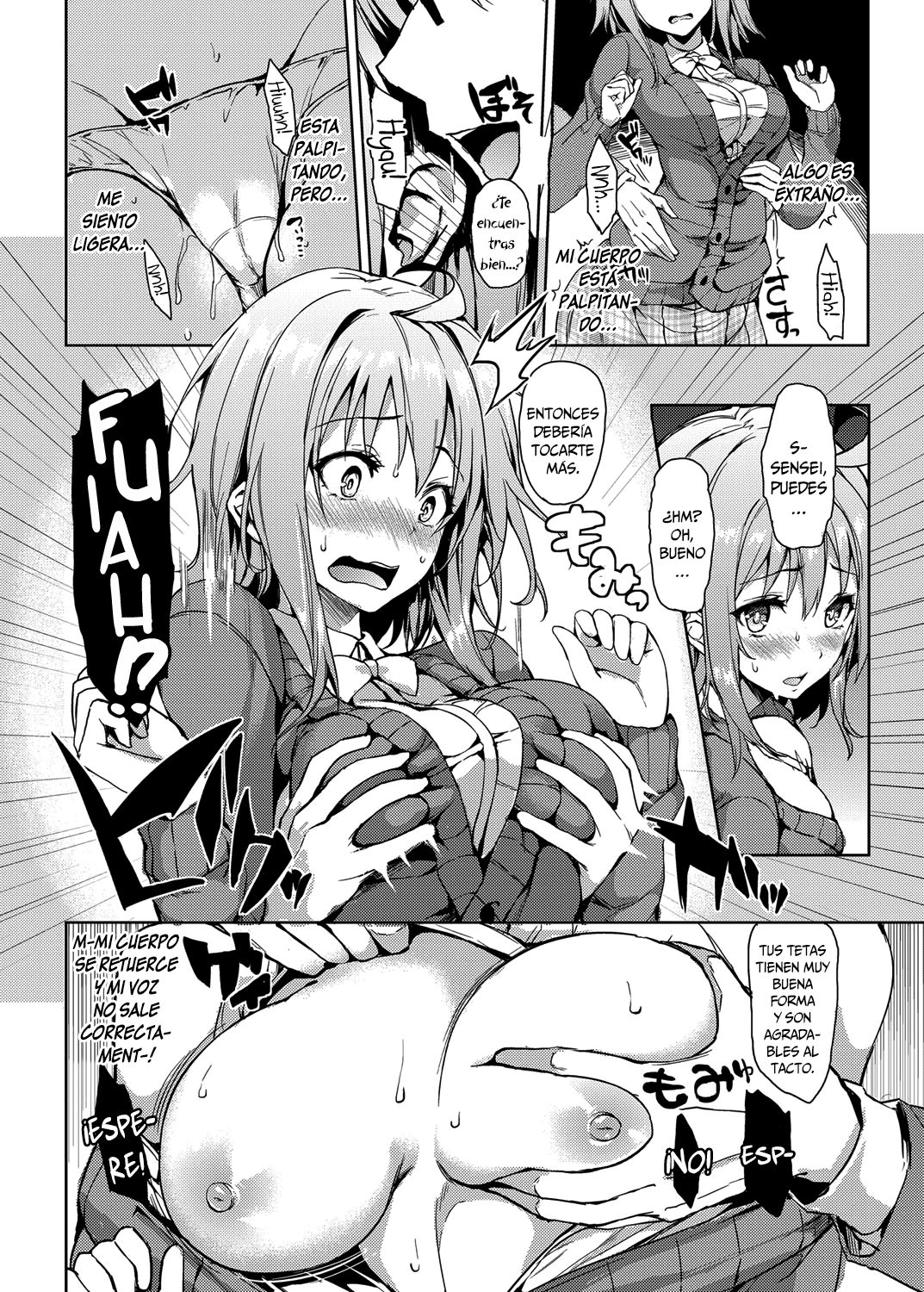 Kinyoku-bu ~Joseito-tachi ni Choukyou Seikyouiku Jisshuu~ | Club de la Abstinencia ~Entrenamiento Sexual Práctico Para Estudiantes Femeninas~ Ch 3 page 6 full