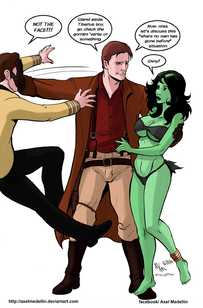 Green Skinned Beauties page 4 full