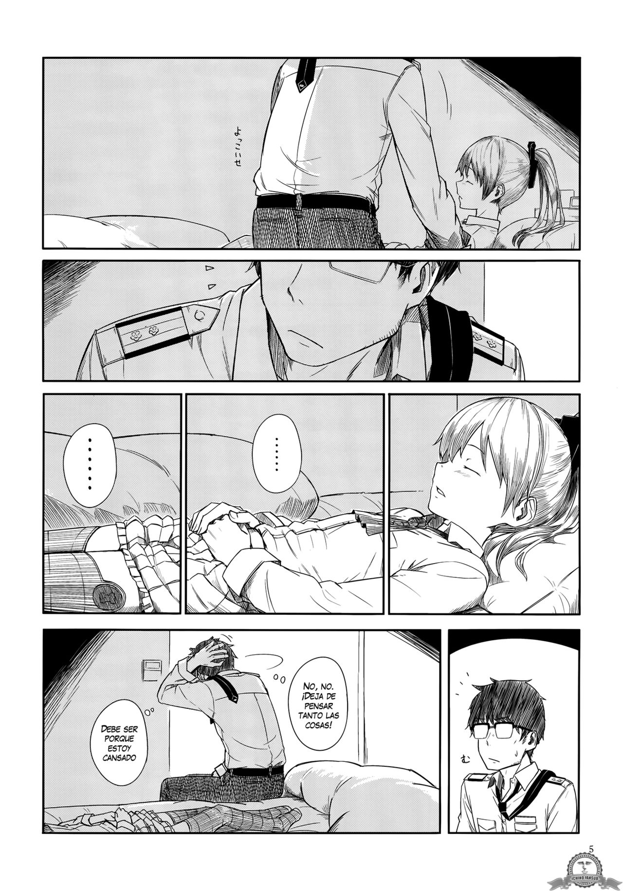 Kyou no Haru wa Hiru ni Okoku | Buenas Tardes Mi Almirante page 4 full