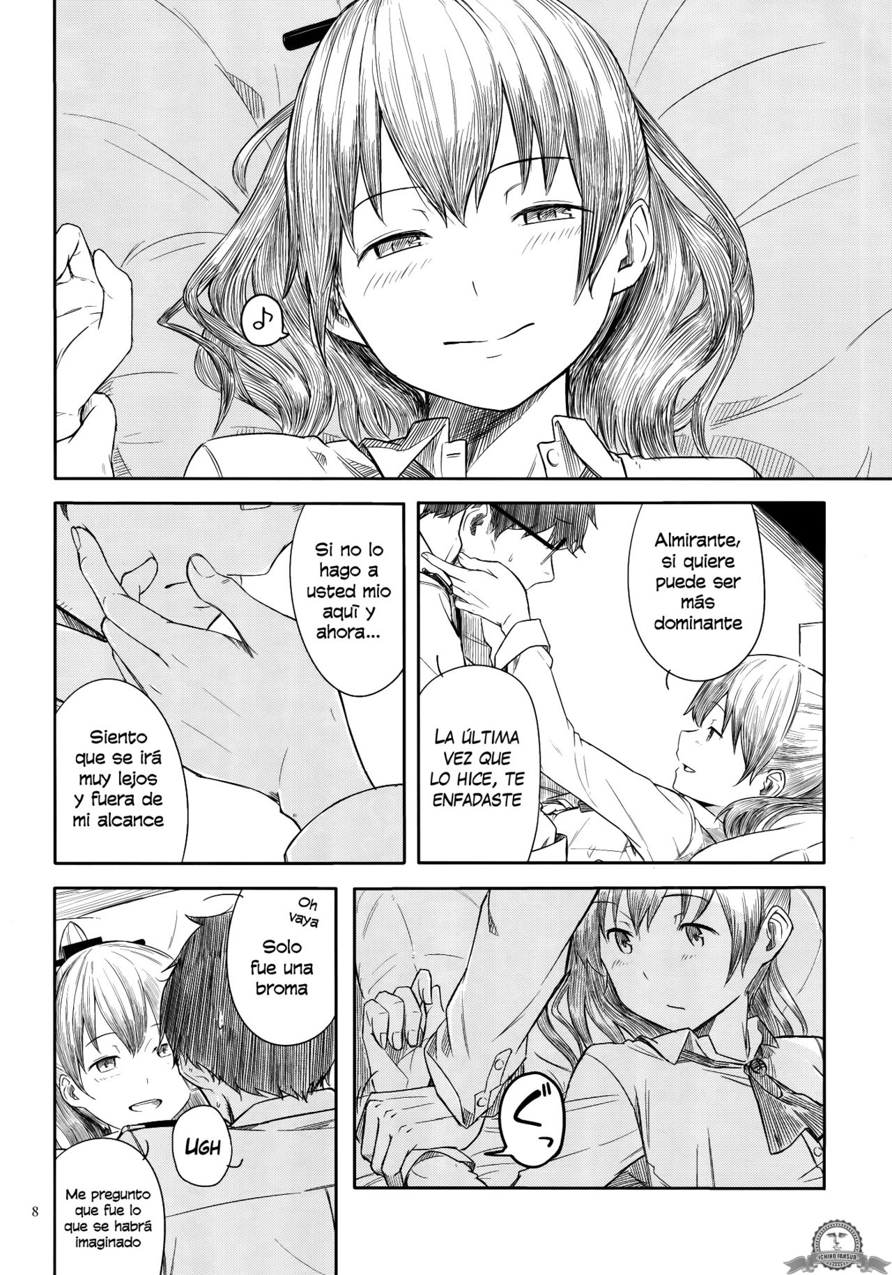 Kyou no Haru wa Hiru ni Okoku | Buenas Tardes Mi Almirante page 7 full