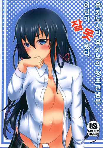 Yukinoshita Yukino no Teisou Kannen wa doko ka Machigatteru cover