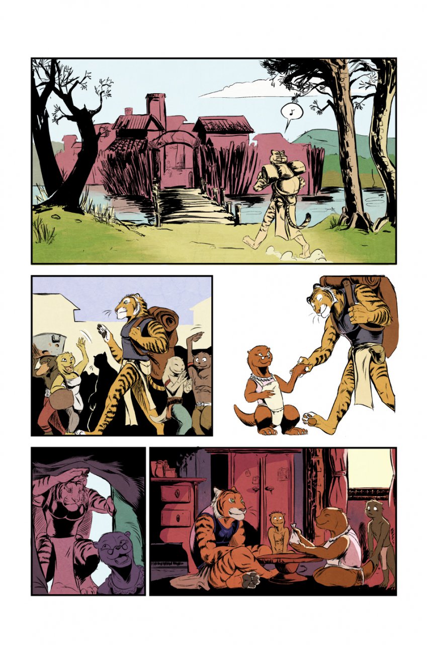 Partran's Comic page 1 full