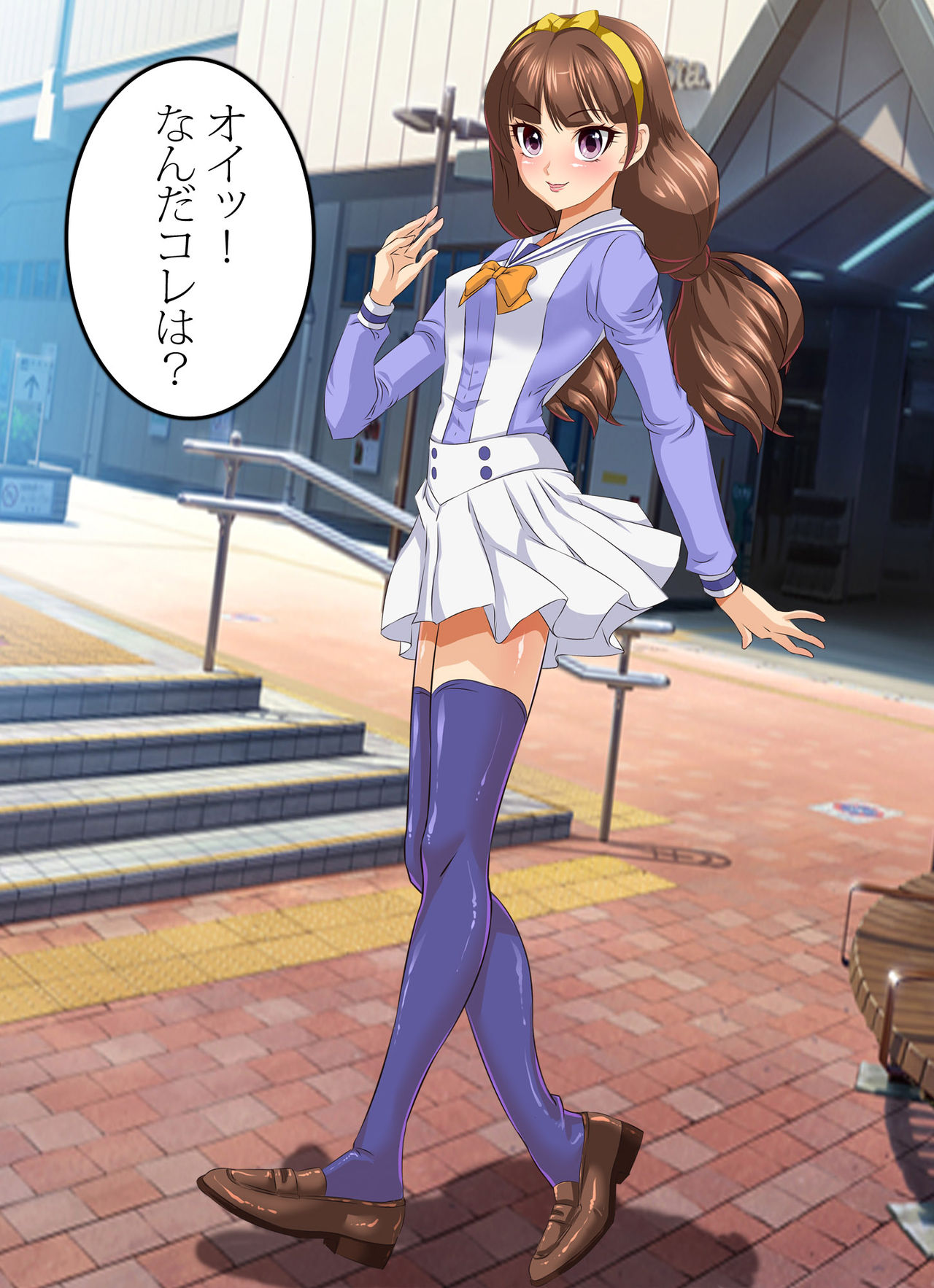 Kairaku Ochi! Mesubuta JK Precure Hisan Cure Twinkle ~Kirara no Chijoku ni Kegasareta Stage Show!~ page 2 full