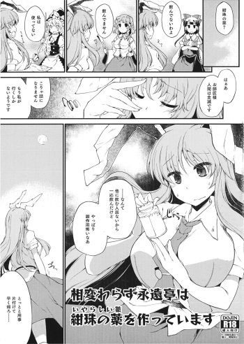 Aikawarazu Eientei wa Iyarashii Kusuri o Tsukutteimasu cover