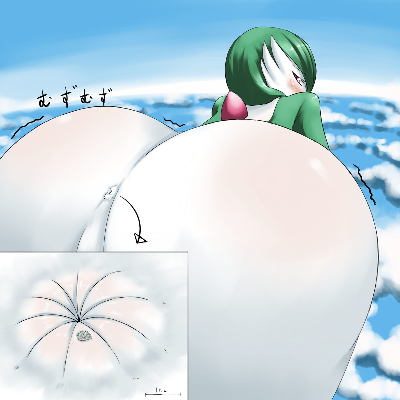 Ochiko's Gardevoir Giantess page 8 full