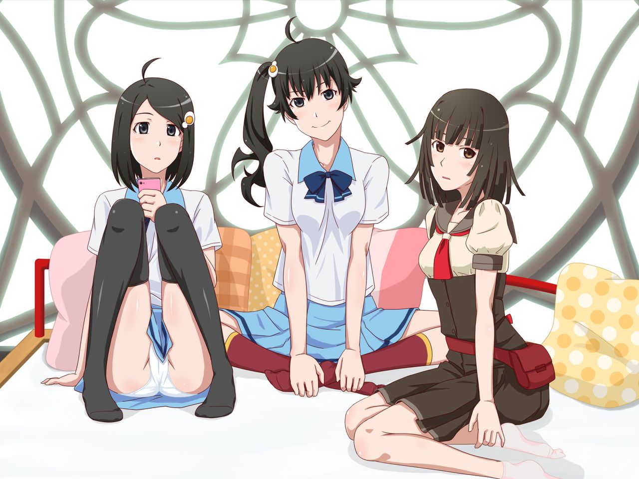 Aru Chihoutoshi no Jogakusei to no Kankei - Seigi no Mikata Hen page 2 full