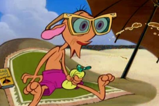 Ren and Stimpy Adult Party Cartoon: Naked Beach Frenzy Gallery page 4 full