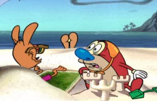 Ren and Stimpy Adult Party Cartoon: Naked Beach Frenzy Gallery page 5 full