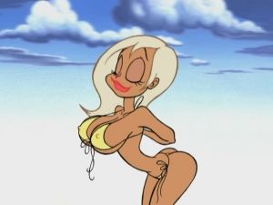 Ren and Stimpy Adult Party Cartoon: Naked Beach Frenzy Gallery page 7 full