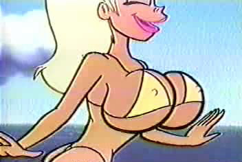 Ren and Stimpy Adult Party Cartoon: Naked Beach Frenzy Gallery page 8 full