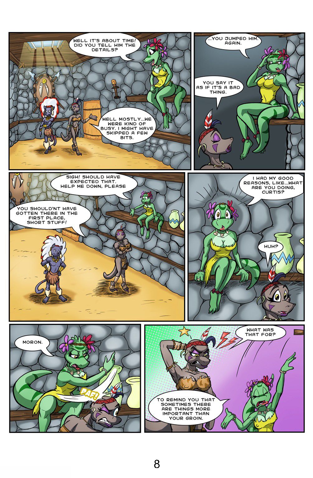 Valley of the Thunder Ladies page 8 full
