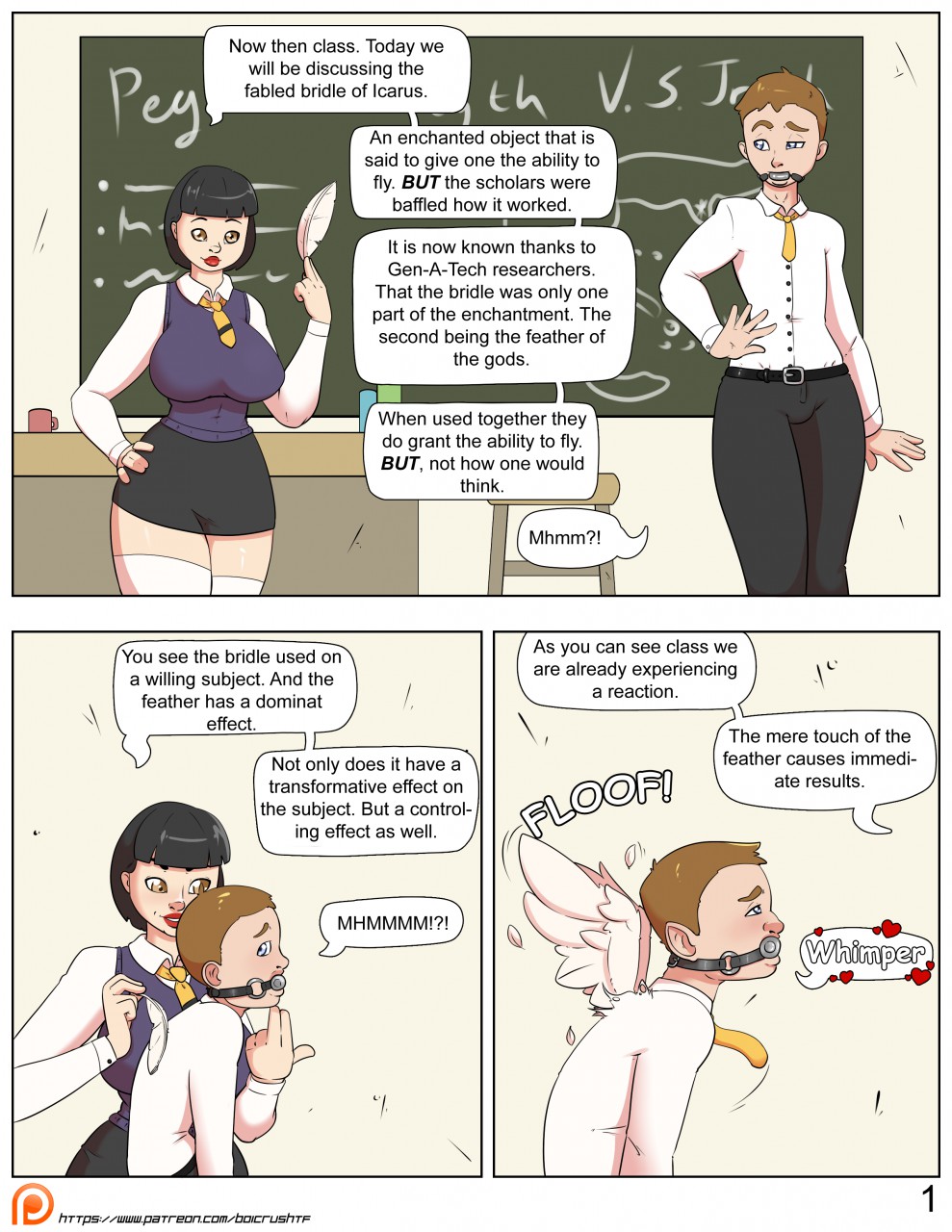 Mythology 101 page 1 full