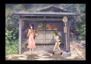 Waiting at the Bus Stop cover