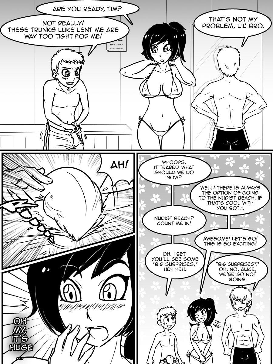 Tight Trunk and Tight Girlfriend page 1 full