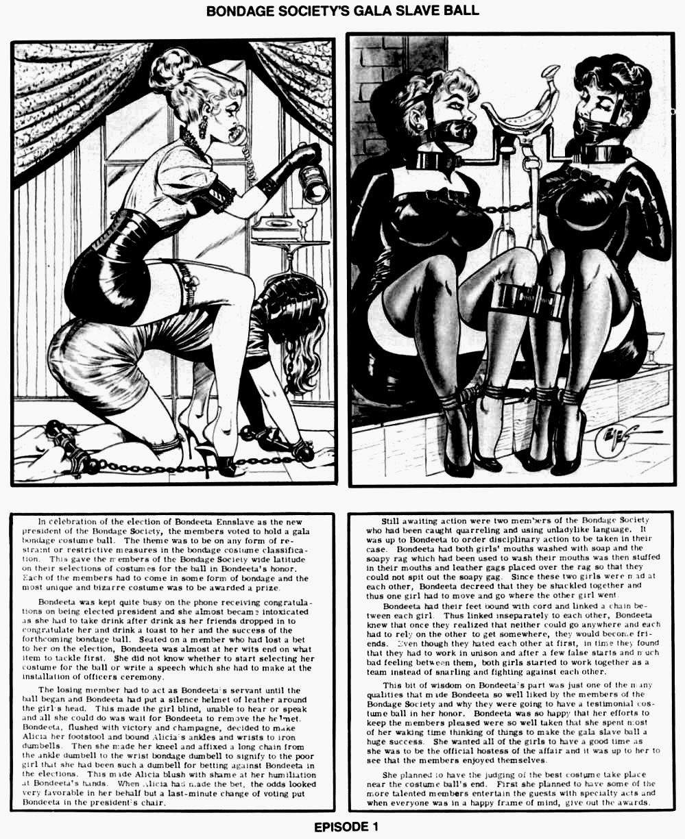 Bondage Society's Gala Slave Ball page 1 full