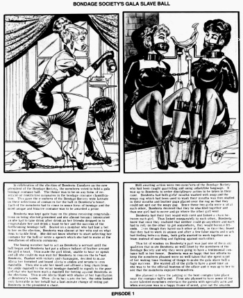 Bondage Society's Gala Slave Ball cover