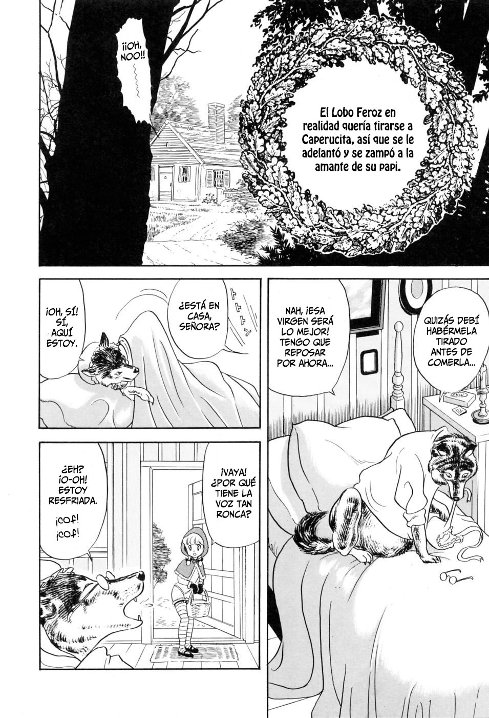 Akazukin-chan | Caperucita Roja page 4 full