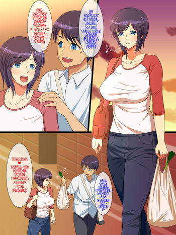 Hahabote! Dougan Kyonyuu Okaasan ga Musuko ni Haramasarete Shiawase ni Naru Hanashi cover